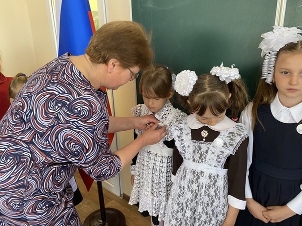 Торжественный приём в Орлята.
